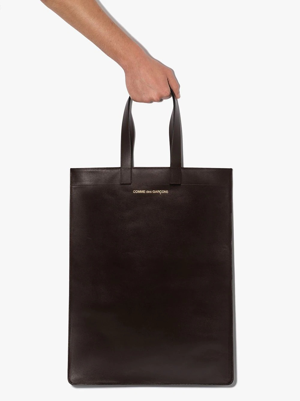 logo print tote bag - 6