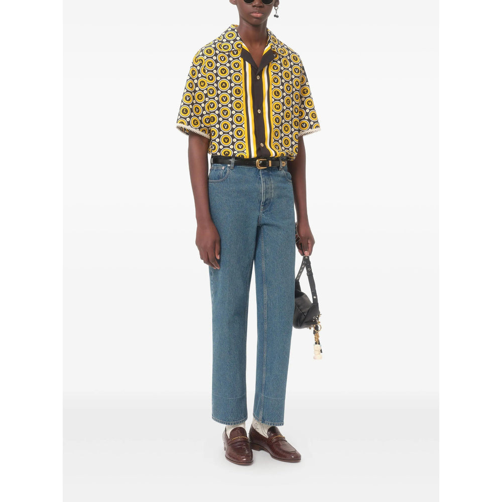 Valentino Blue Denim - Regular & Straight-Leg Jeans Men - 2