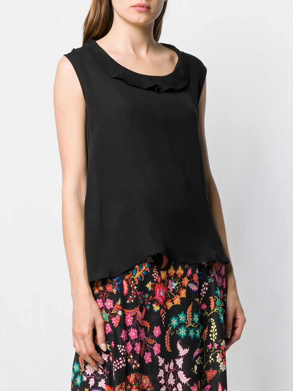 ruffle neck blouse - 3