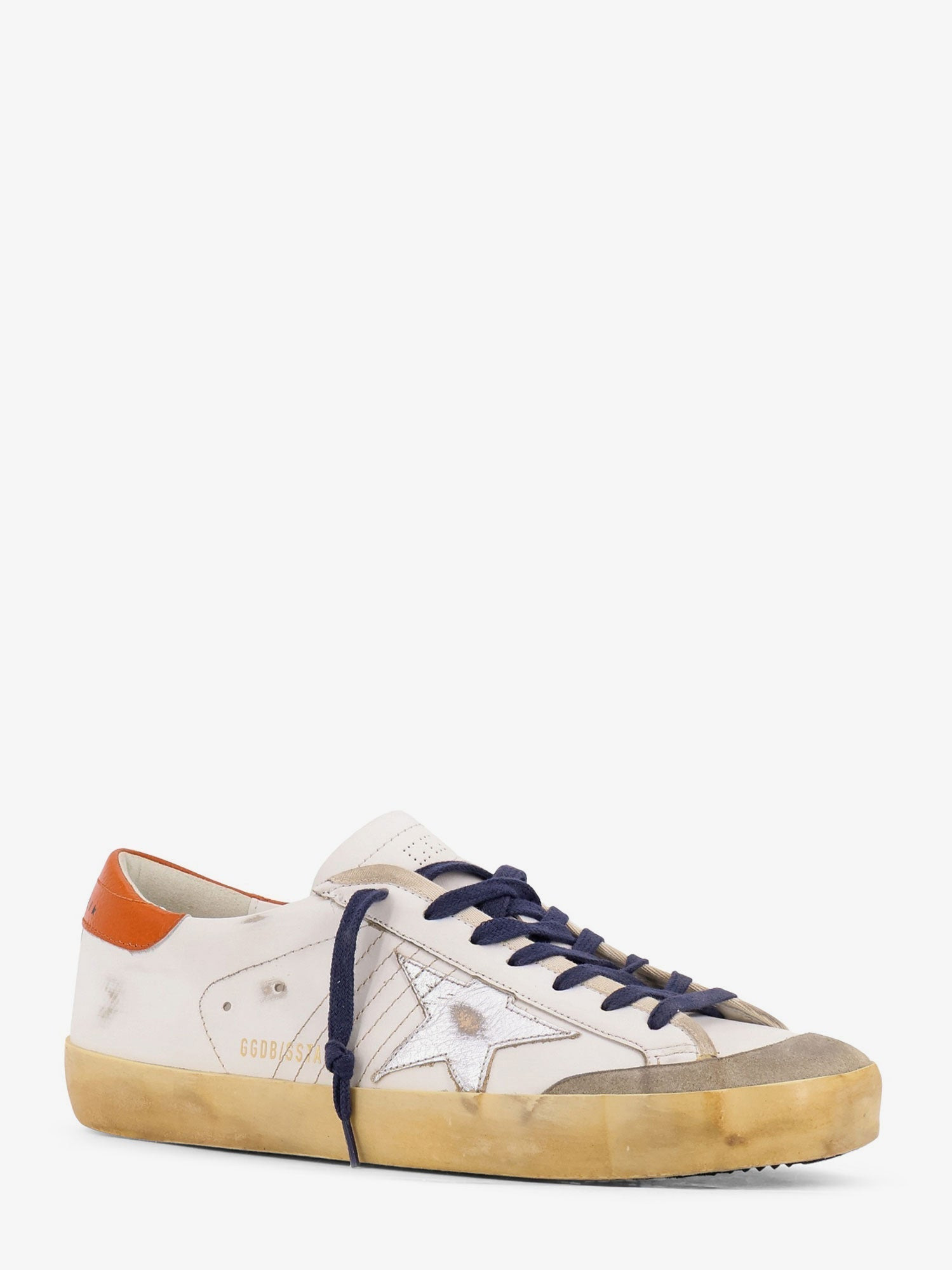 Golden Goose Deluxe Brand Men Super-Star Penstar Classic With List Leather Low-Top Sneakers - 2