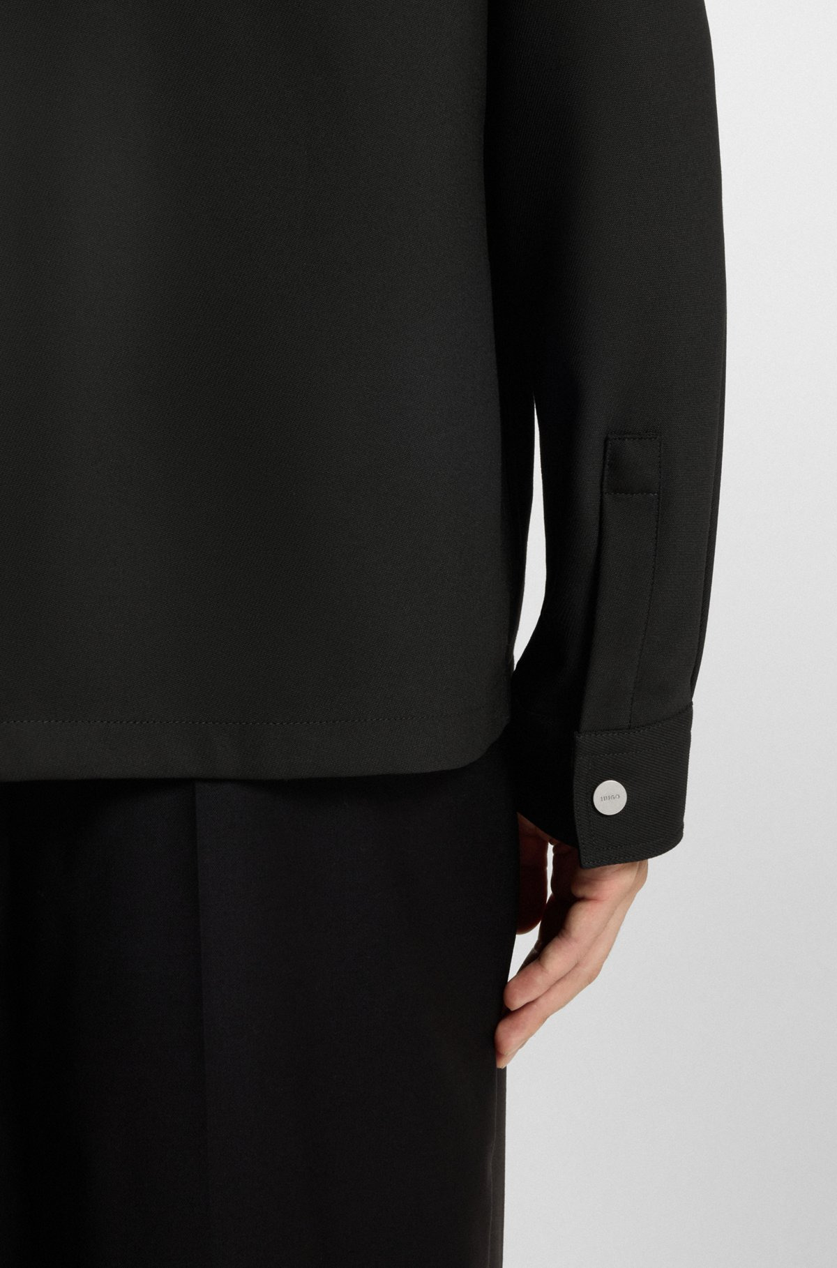 REGULAR-FIT SHIRT WITH TWO-WAY ZIP - 6