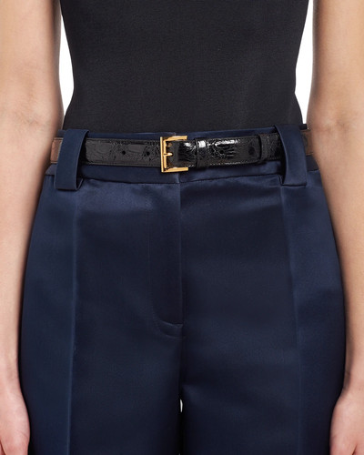 Prada Crocodile leather belt outlook