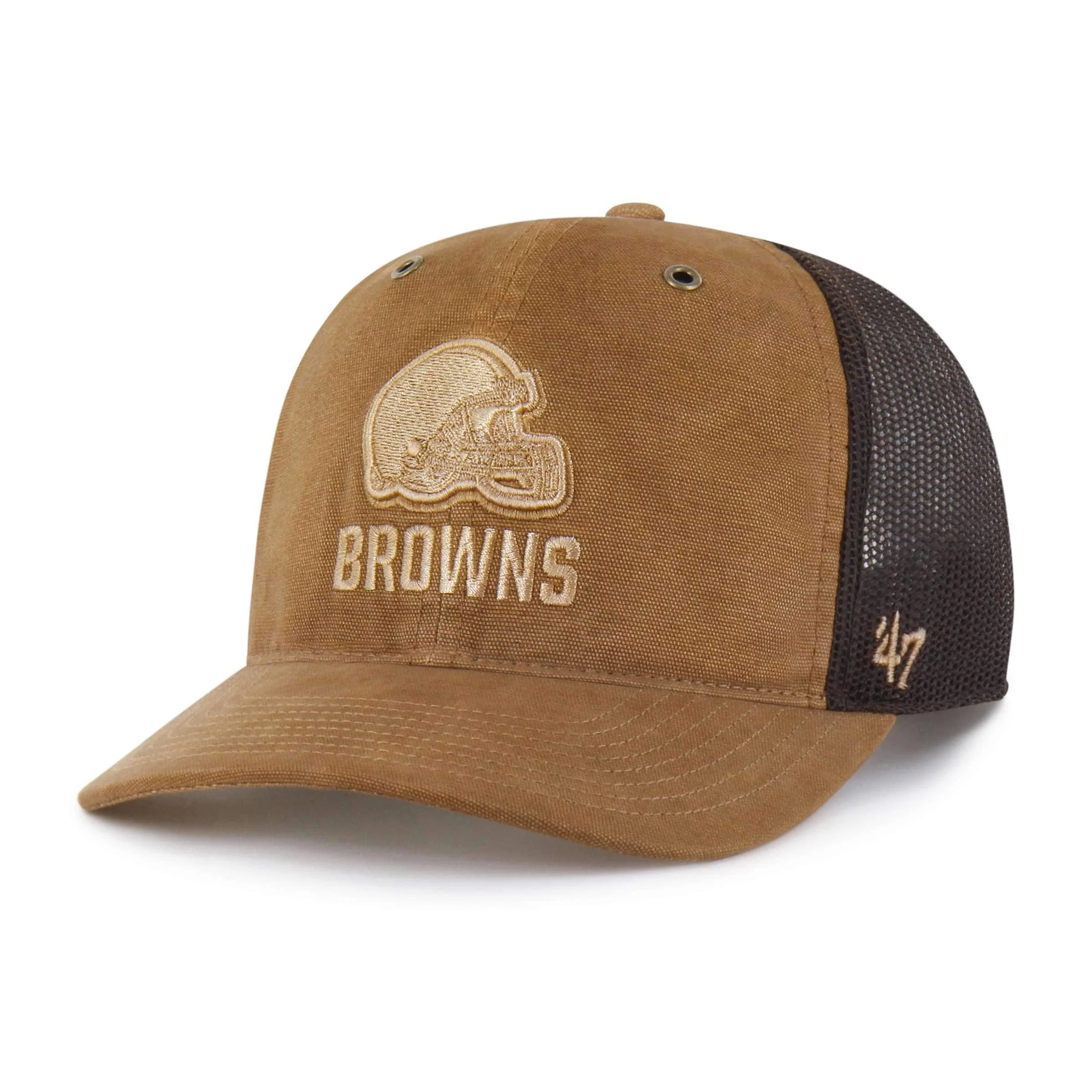 Cleveland Browns '47 Dyed Trucker Relaxed Fit - 1