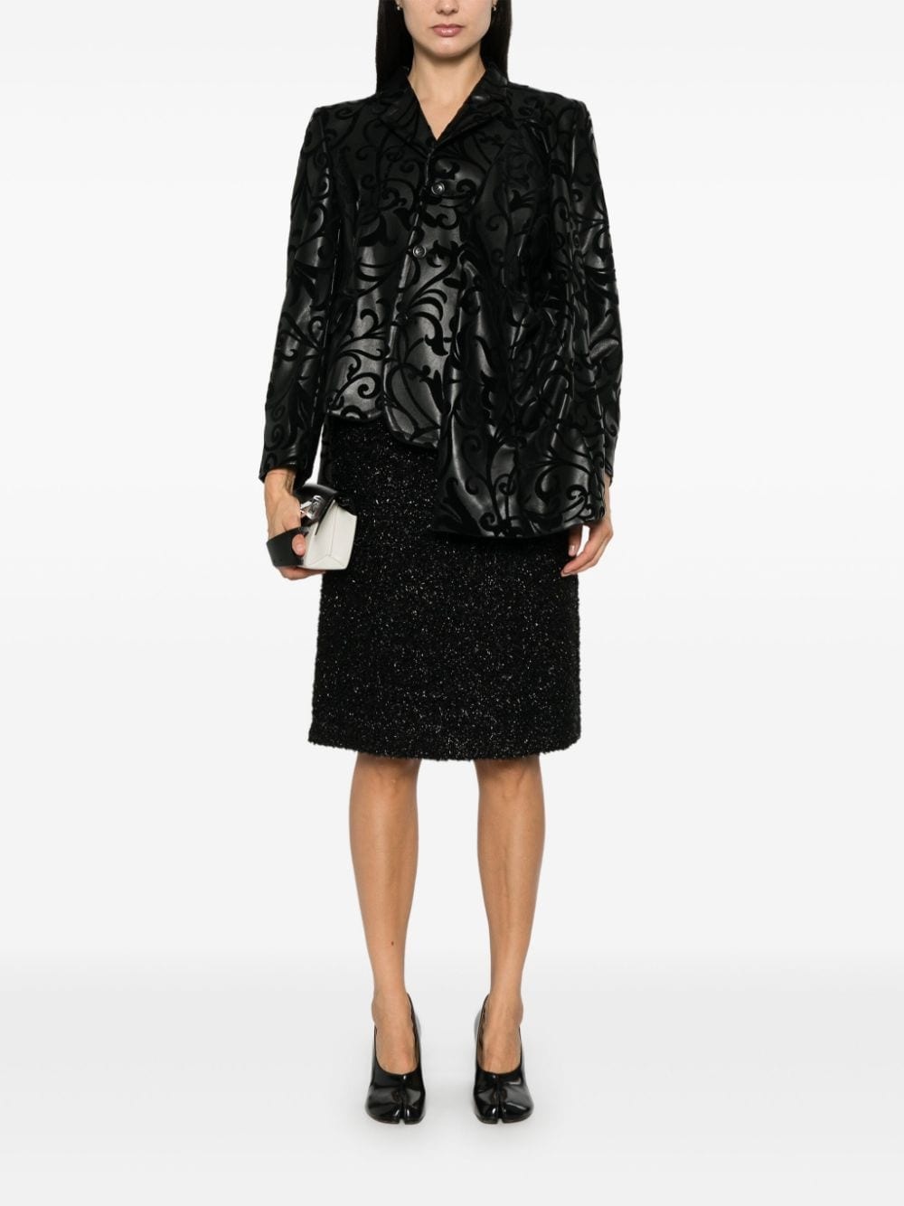 asymmetric blazer - 2