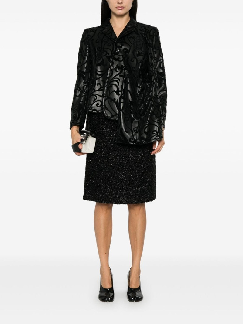 Comme Des Garçons asymmetric blazer outlook