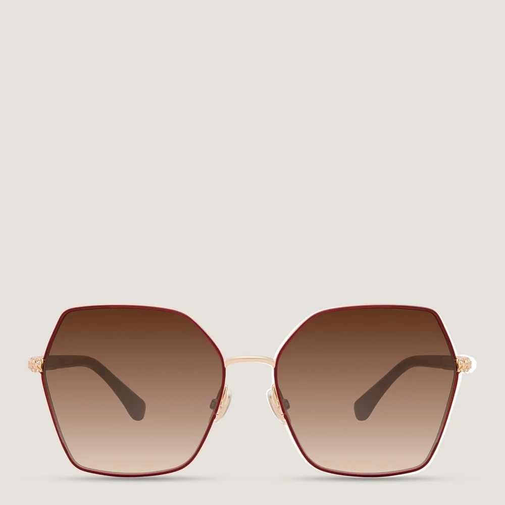 OVERSIZED HEXAGON SUNGLASSES - 1