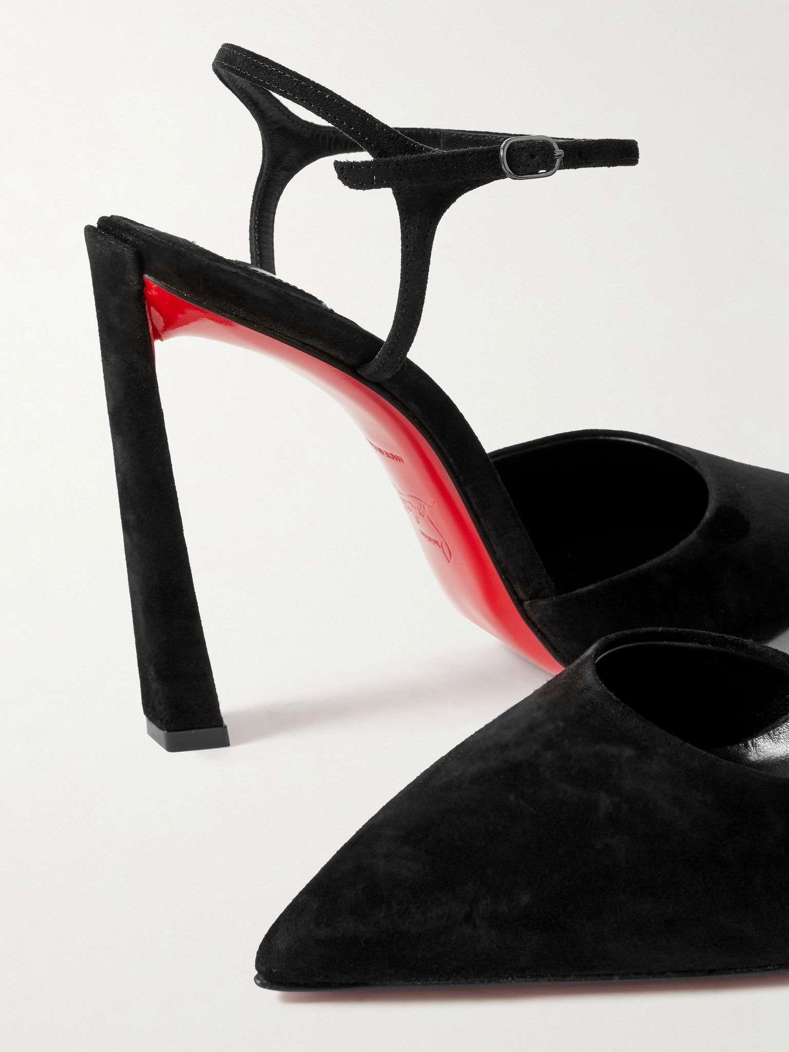 Condora Riviera 100 suede pumps Black - 4