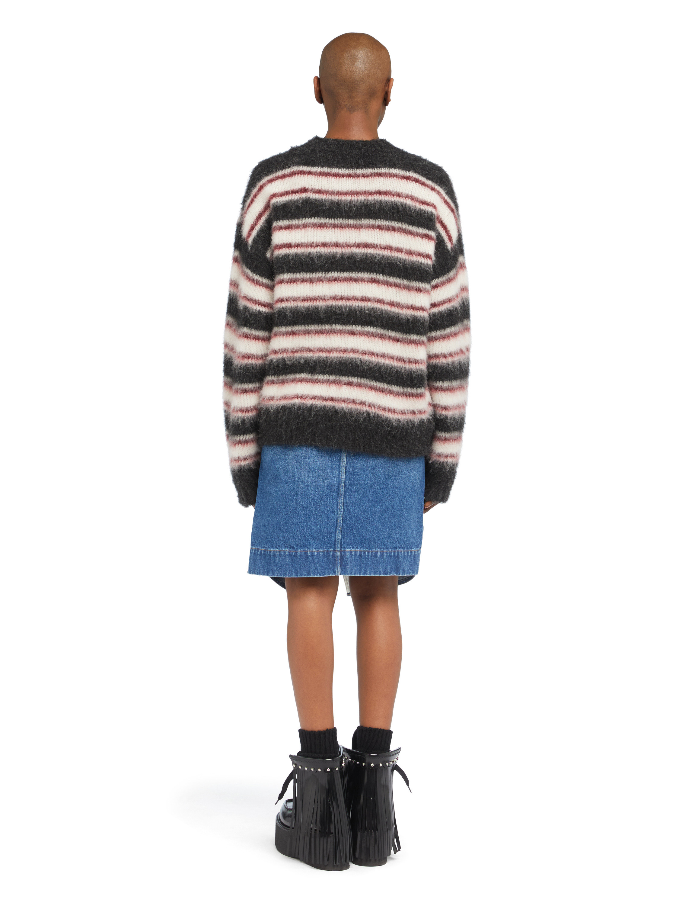 Grunge Stripes Sweater - 6