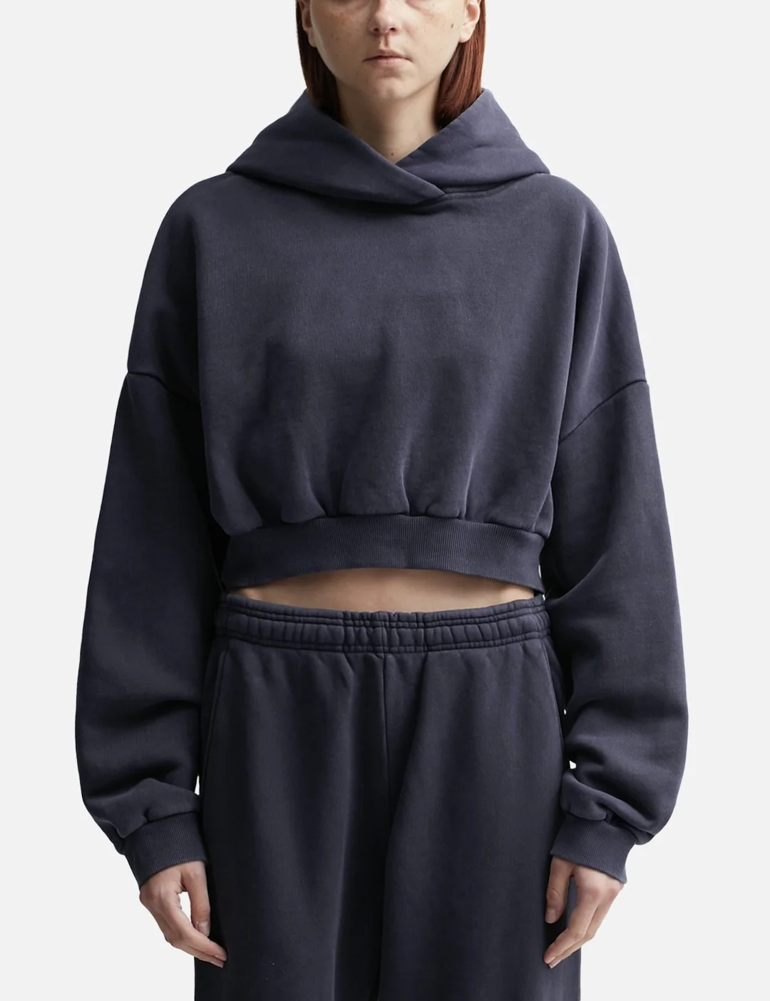 CROPPED HEAVY HOOD - 1