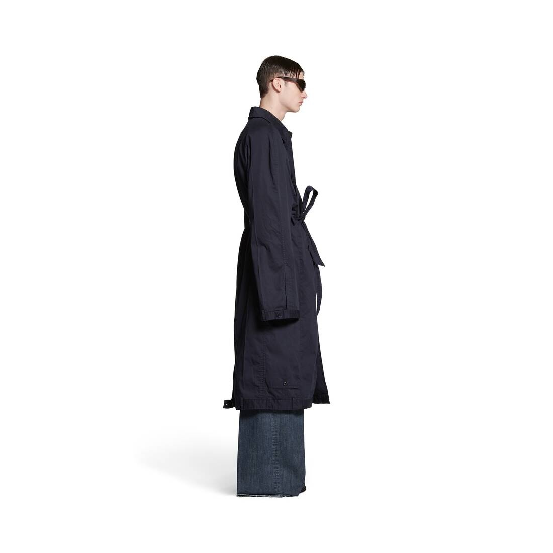 Deconstructed Carcoat in Dark Blue - 3