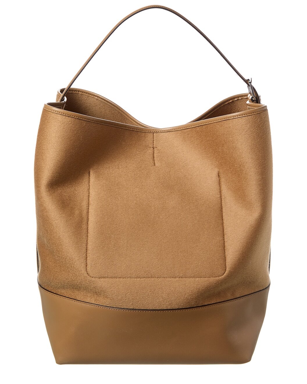 TOTEME Wool & Leather Tote - 2