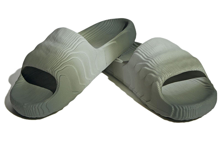 adidas Originals Adilette 22 Slides 'Wonder Silver Green' IG7494 - 3