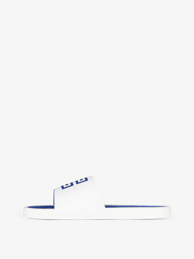 Givenchy SLIDE FLAT SANDALS IN SYNTHETIC LEATHER outlook