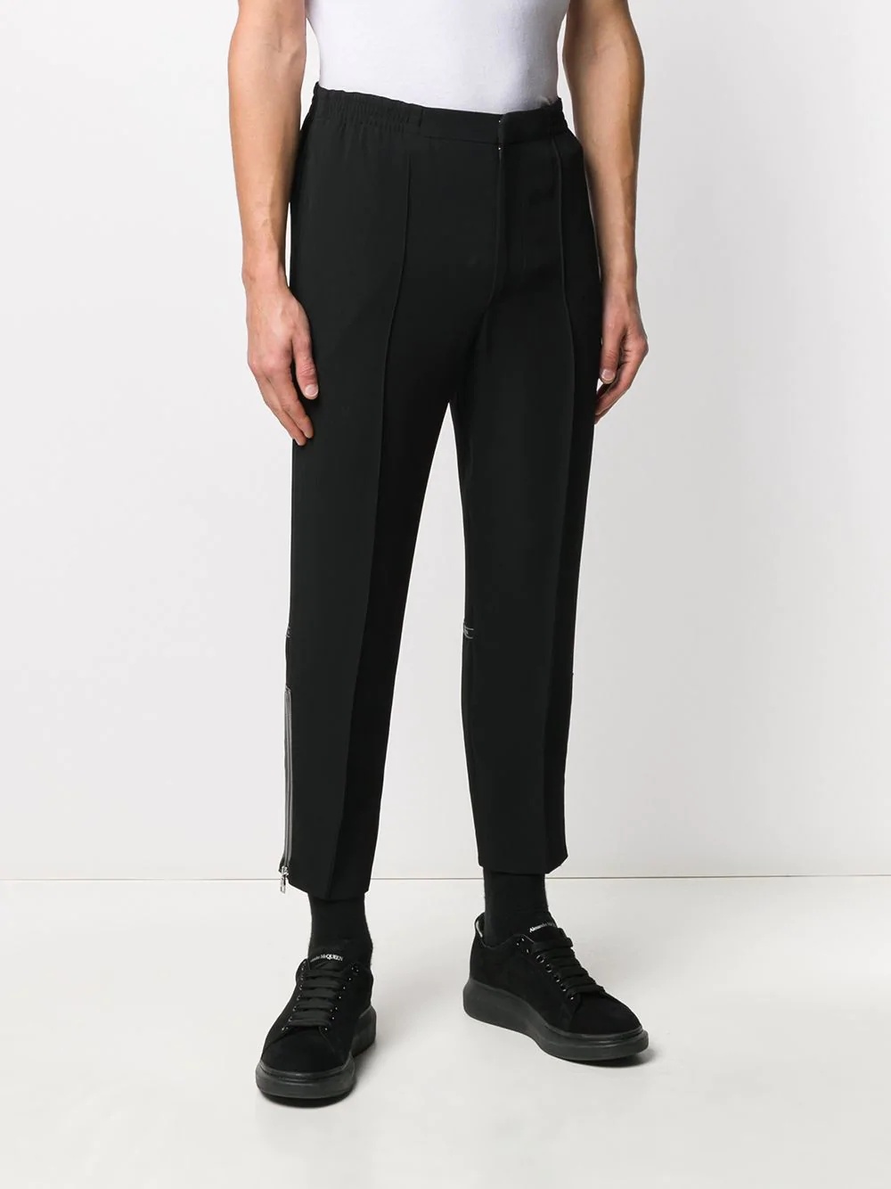 cropped tailored trousers - 3