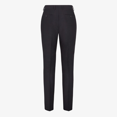 FENDI Black wool pants outlook