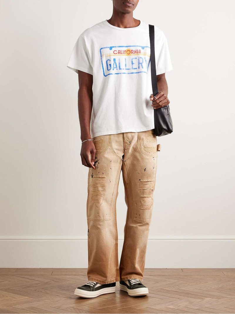 GALLERY DEPT. Branko Carpenter Straight-Leg Distressed Jeans outlook