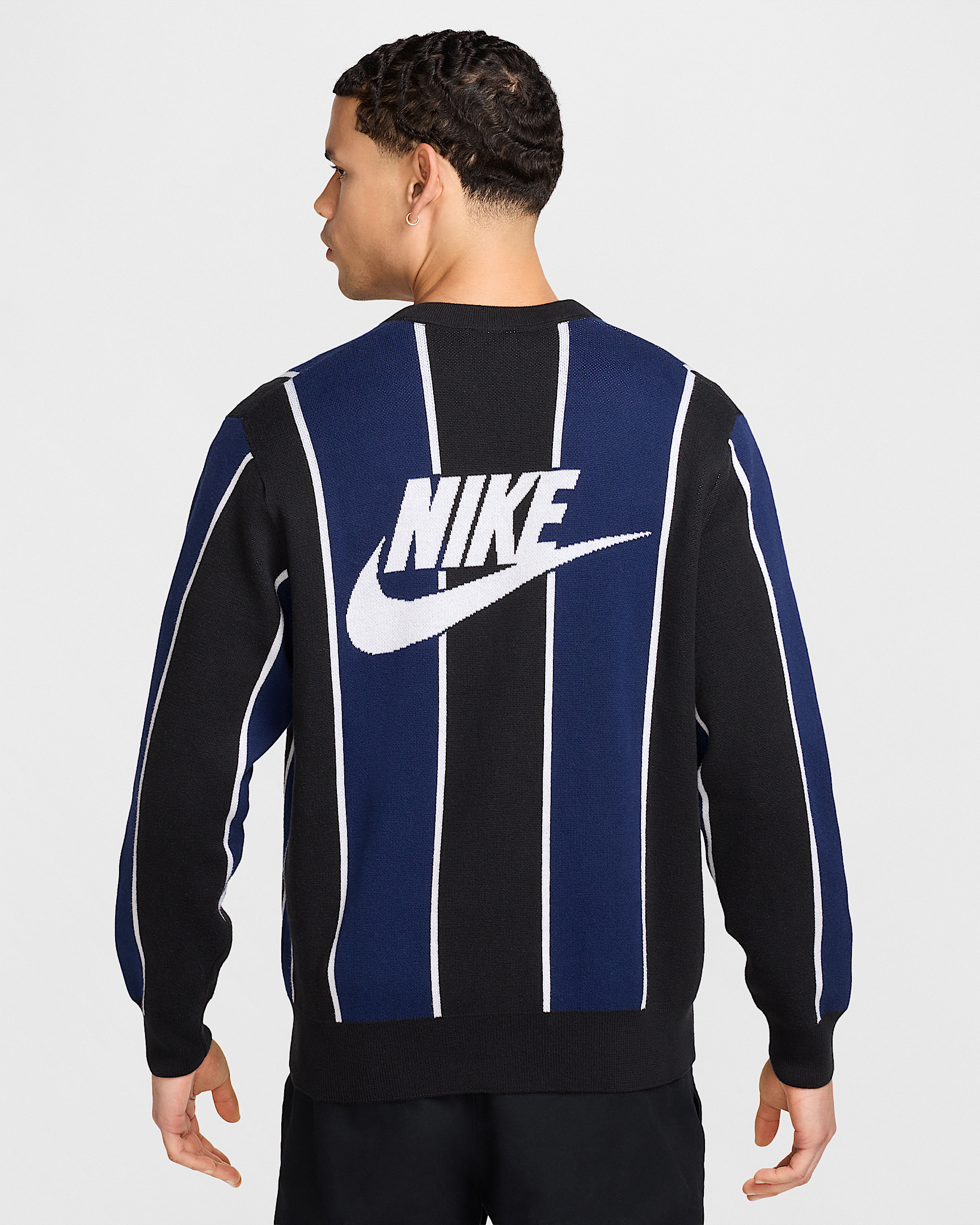 Nike Club Men's Fairway Stripe Sweater - 2