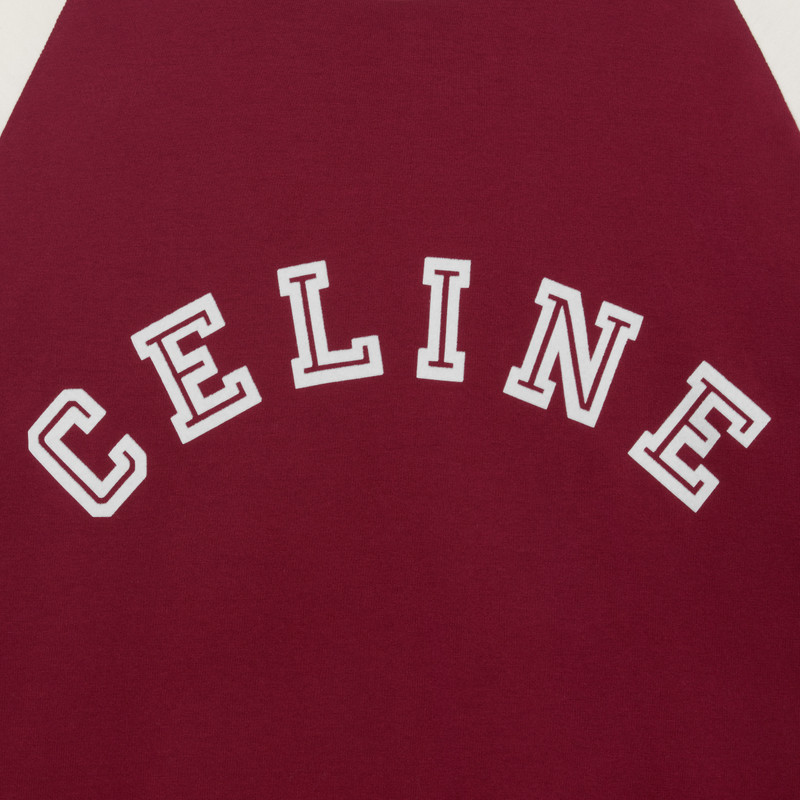 celine loose t-shirt in cotton jersey 4