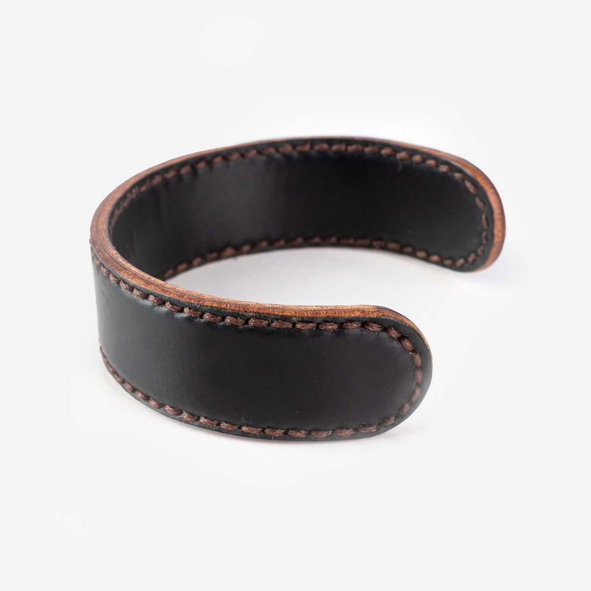 OGL-BV-CUFF-BLK OGL Brave Shell Cordovan Wrist Cuff - Black - 7