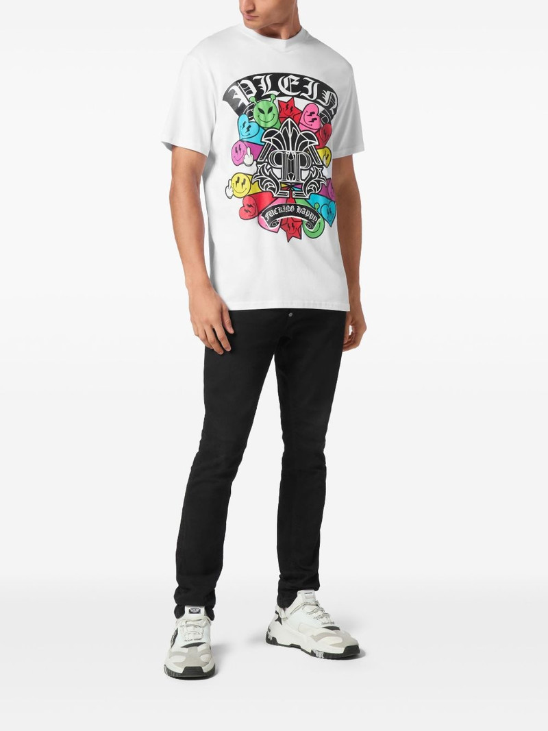 PHILIPP PLEIN logo-print T-shirt outlook
