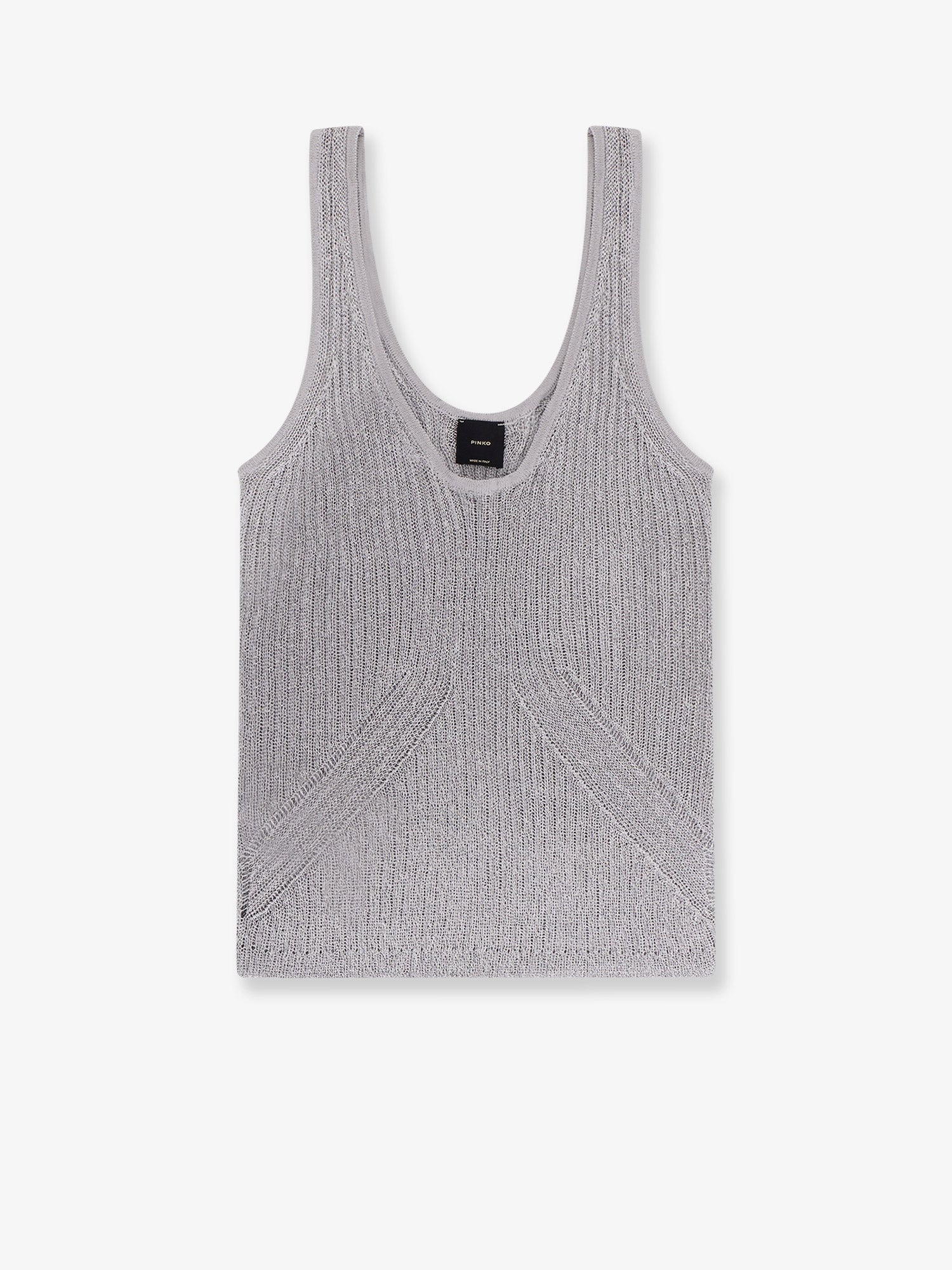 Noha Viscose And Metallized Fibre Tank Top - 1