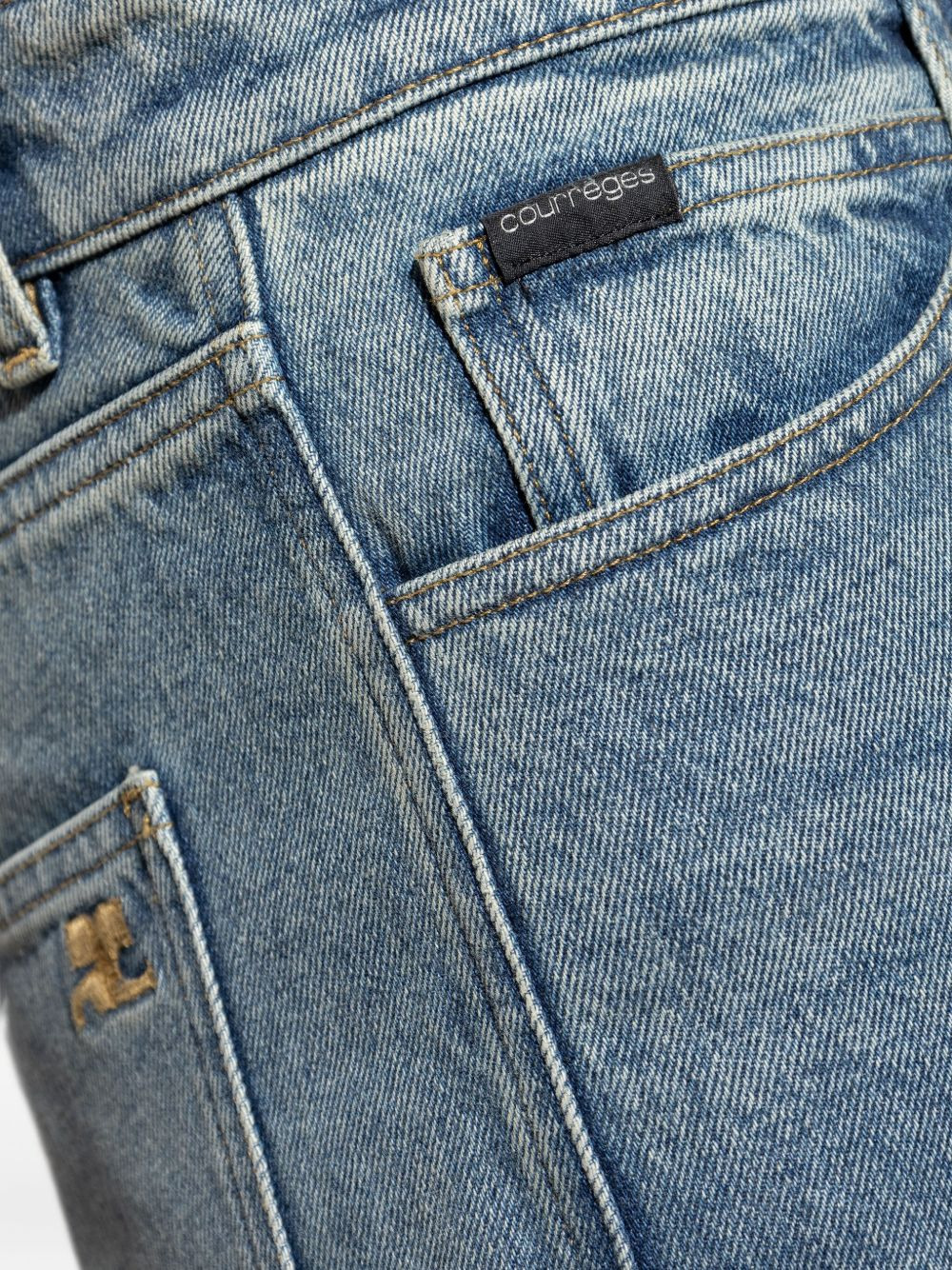 Courrèges VESDPA241DE0041 0 VINTAGE MEDIUM BLUE - 5