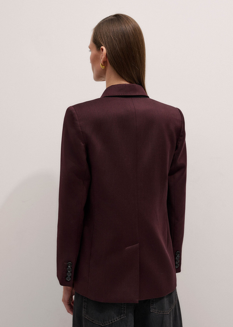 Sharp Shoulder Blazer 5