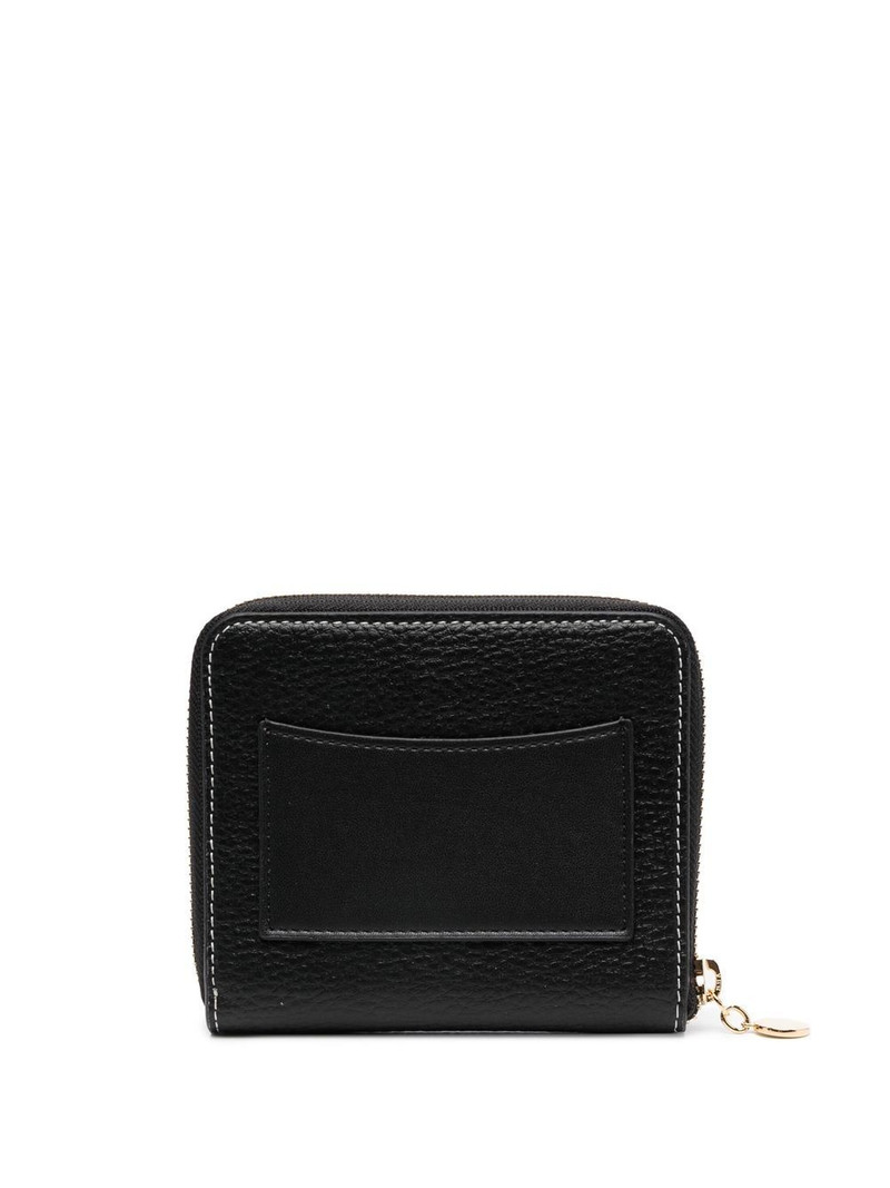 Stella McCartney logo-print detail zipped wallet outlook