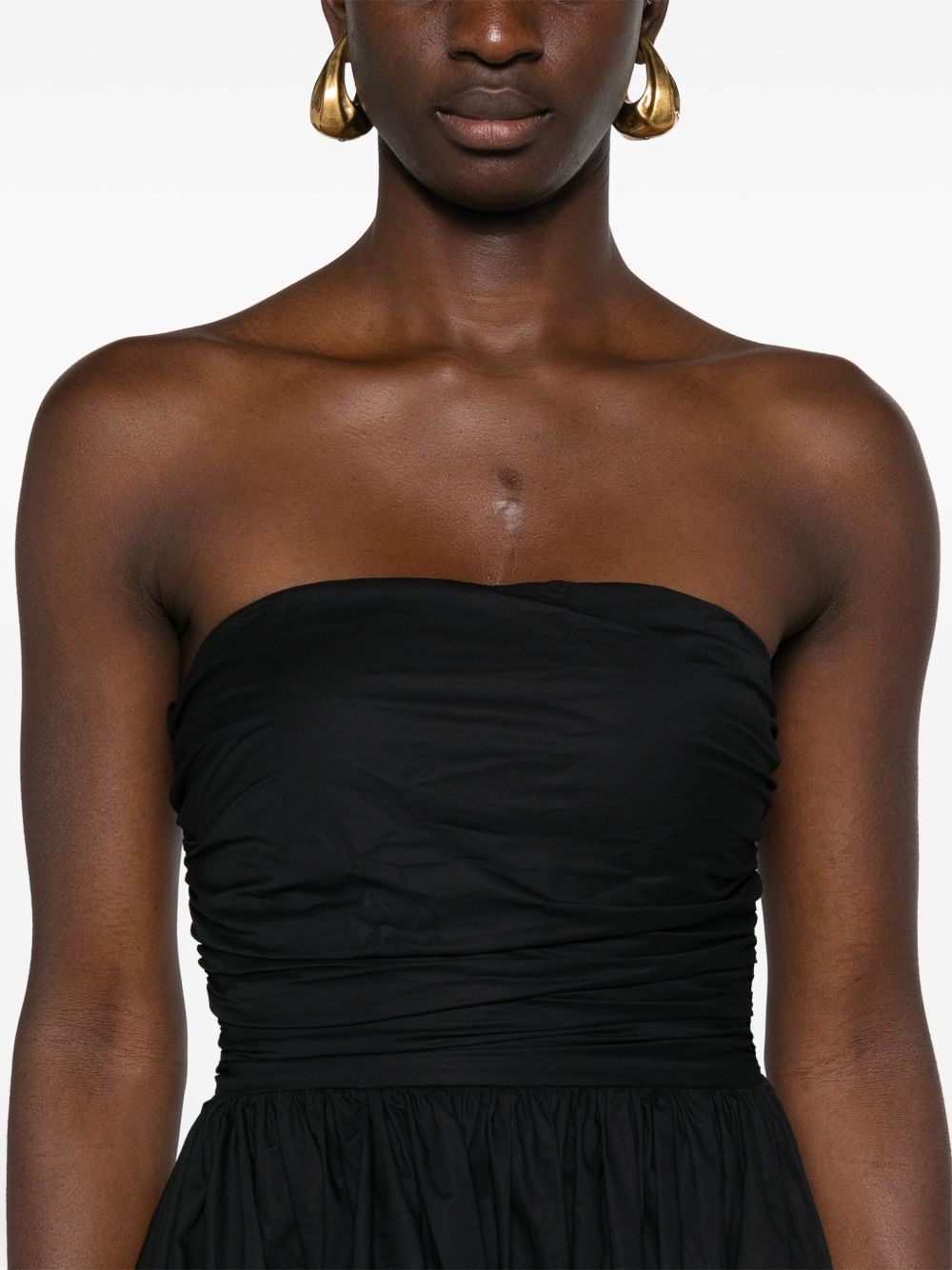 Aline strapless midi dress - 5