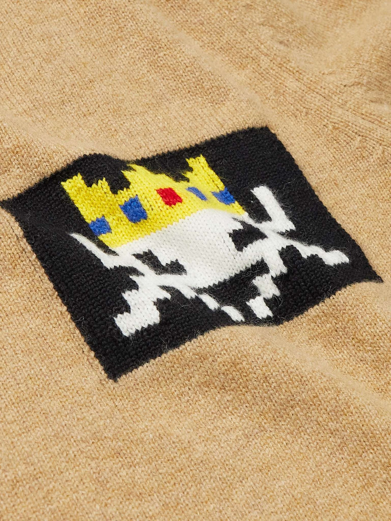 Intarsia Wool-Blend Sweater 3