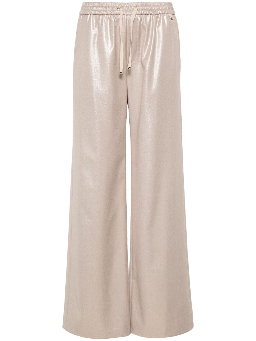 logo-charm trousers - 1