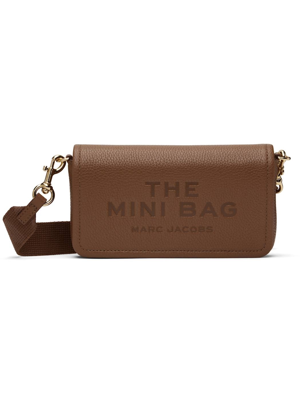 Tan 'The Leather Mini' Bag - 1