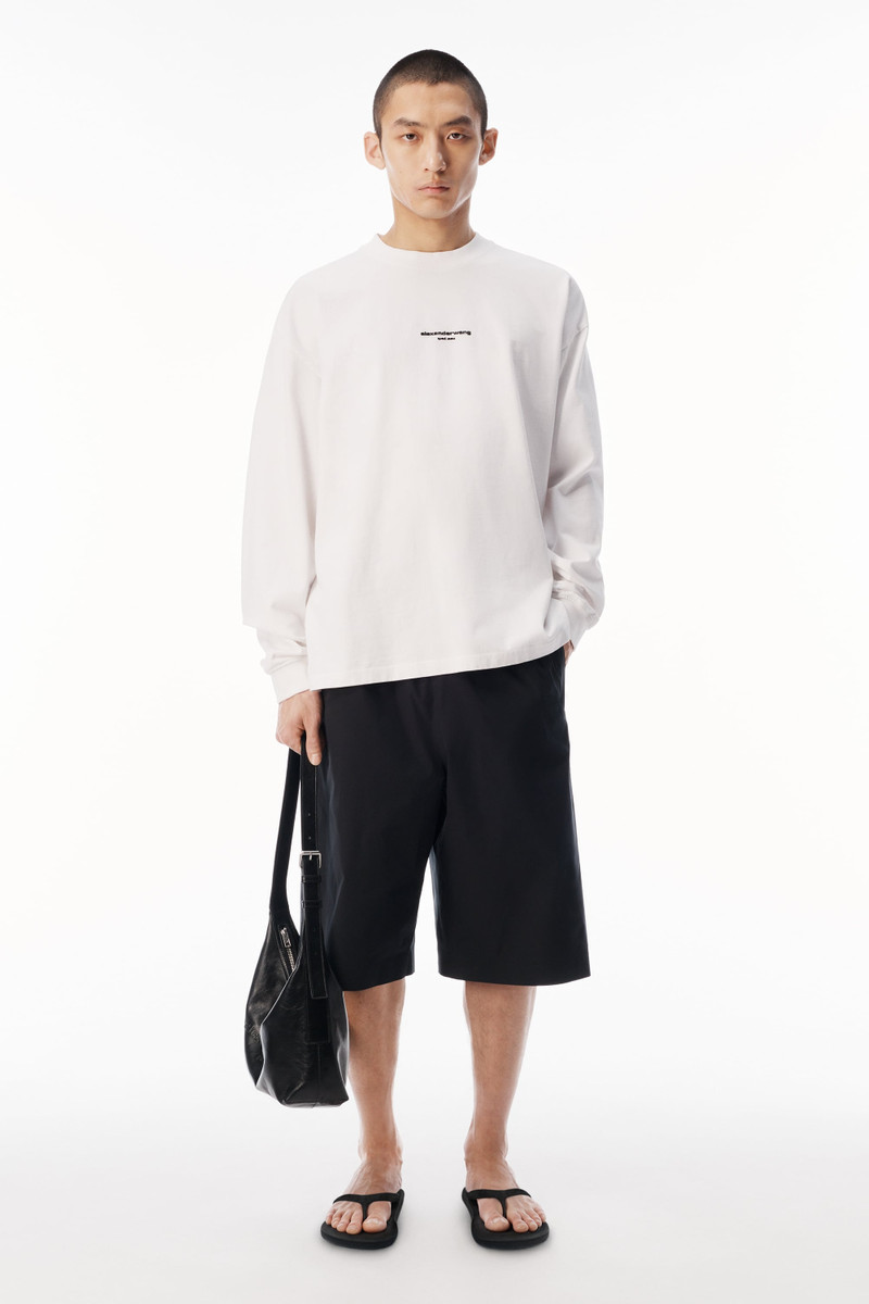 Alexander Wang LOGO PRINT LONG SLEEVE TEE outlook
