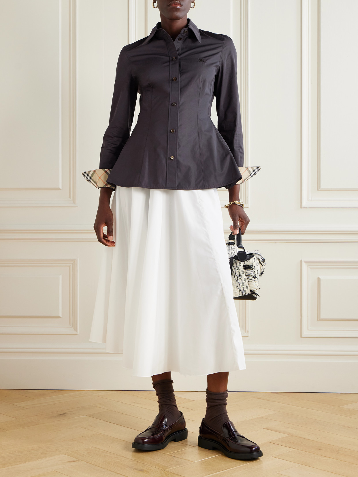 Embroidered Cotton-poplin Shirt - 2
