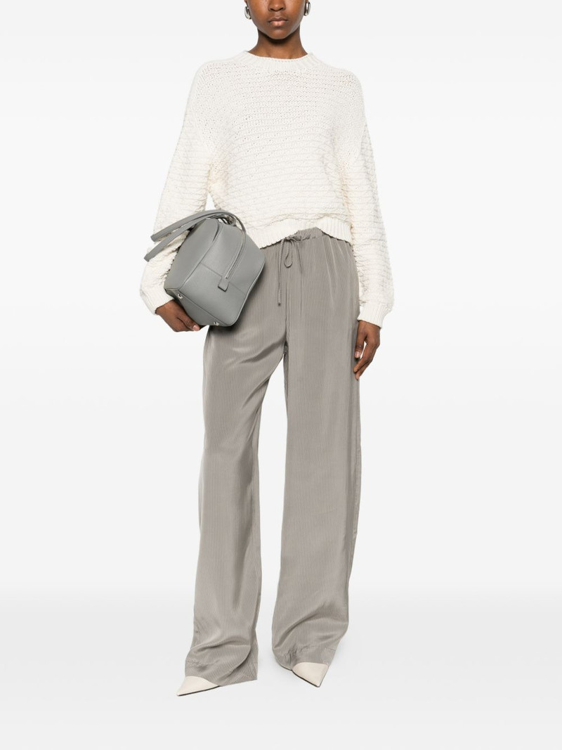 EMPORIO ARMANI textured knitted sweater outlook