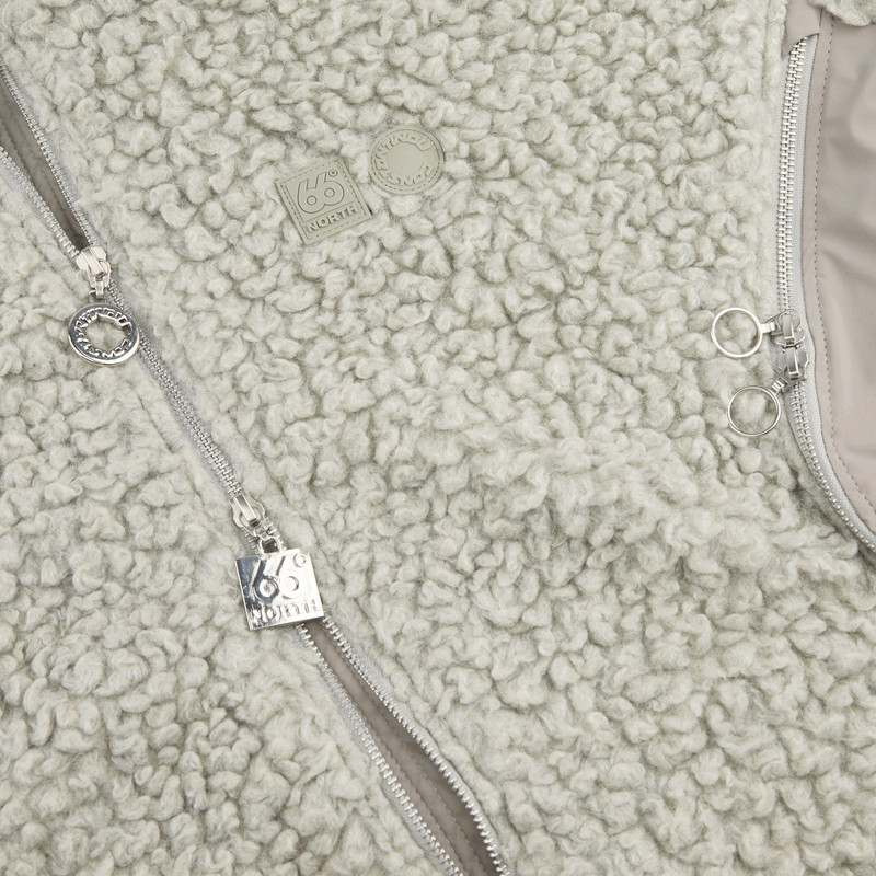 66°North x Charlie Constantinou Hybrid Shearling Jacket (Unisex) 6