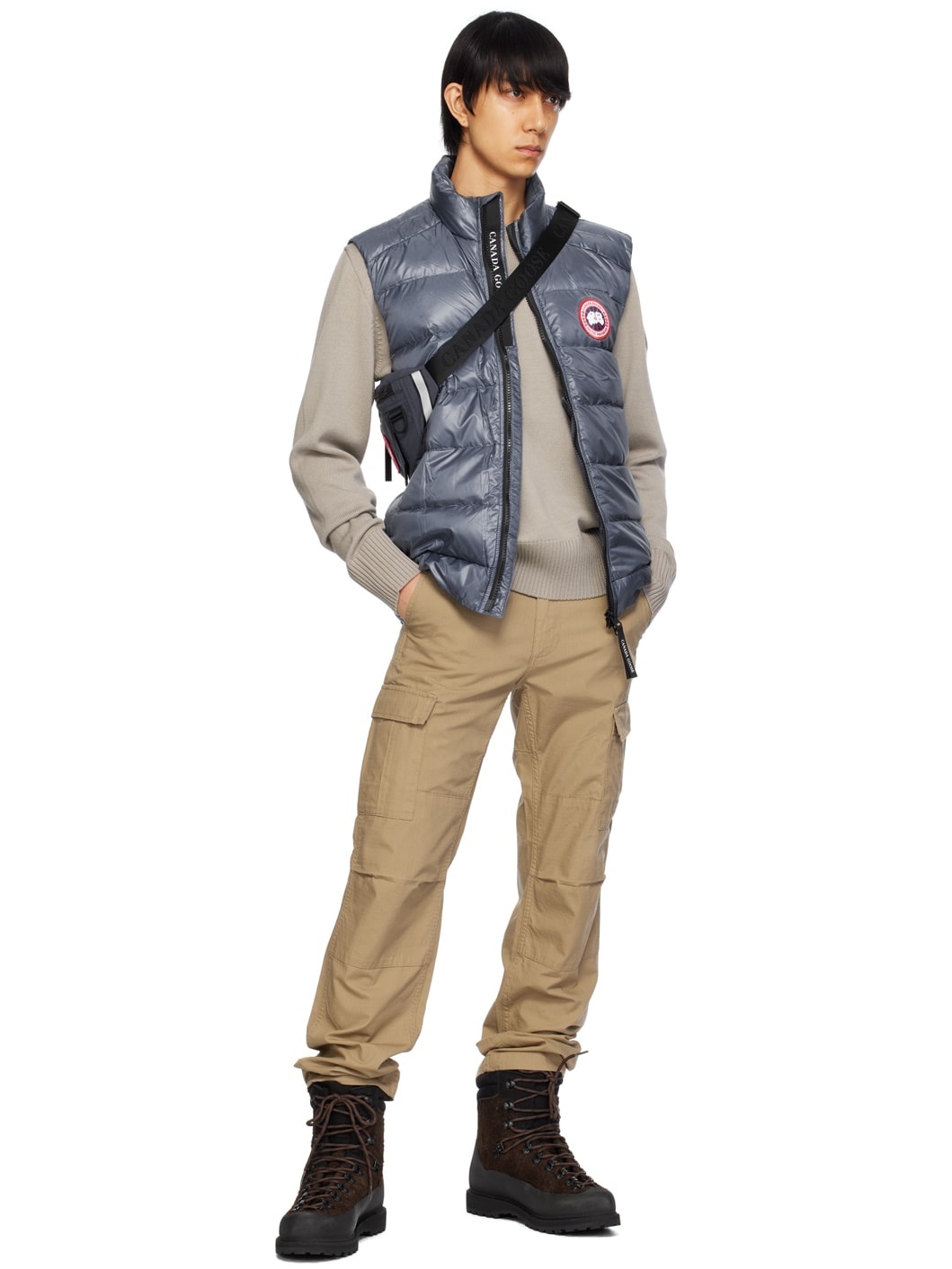 Blue Crofton Down Vest - 4