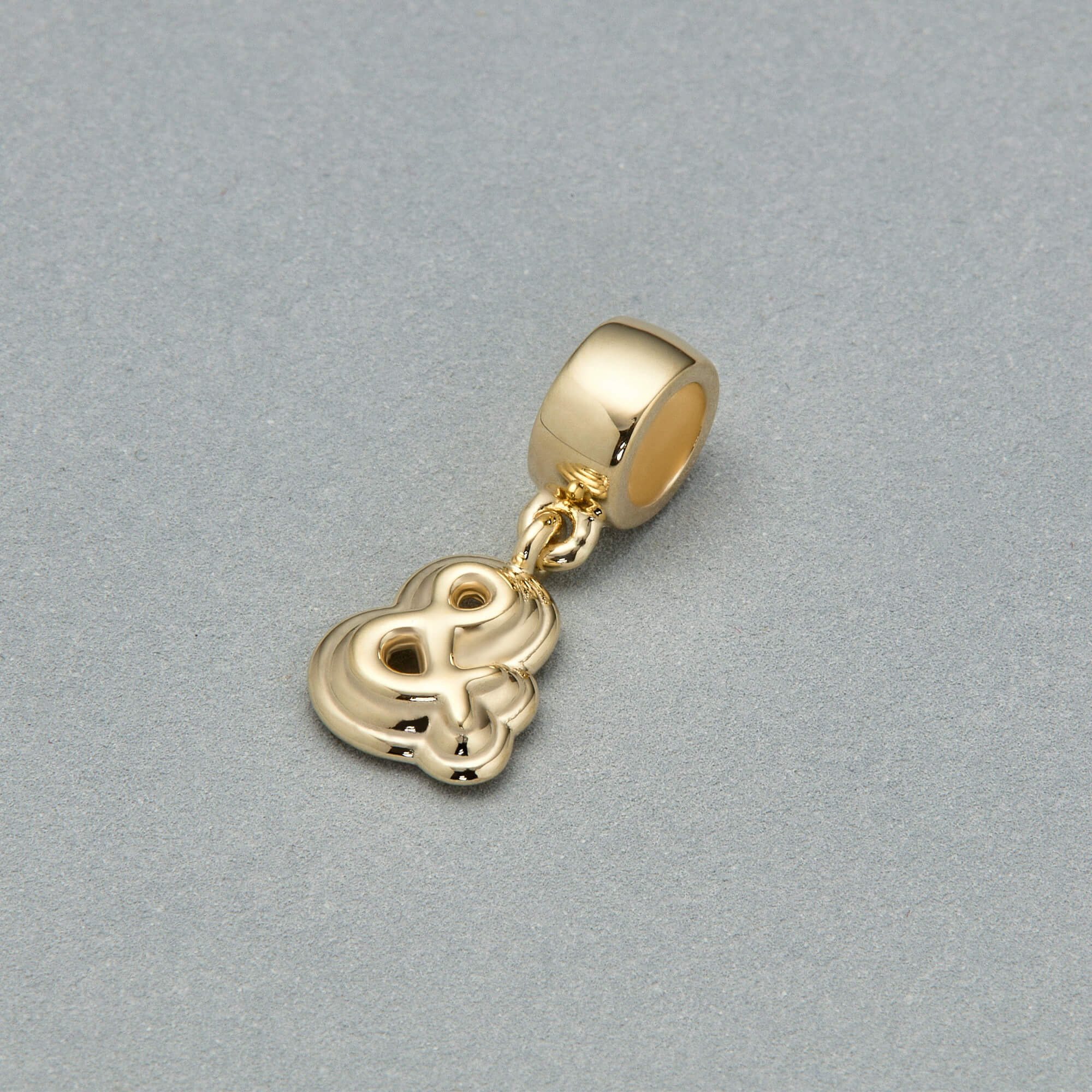 Puffed Initial Charm - 9