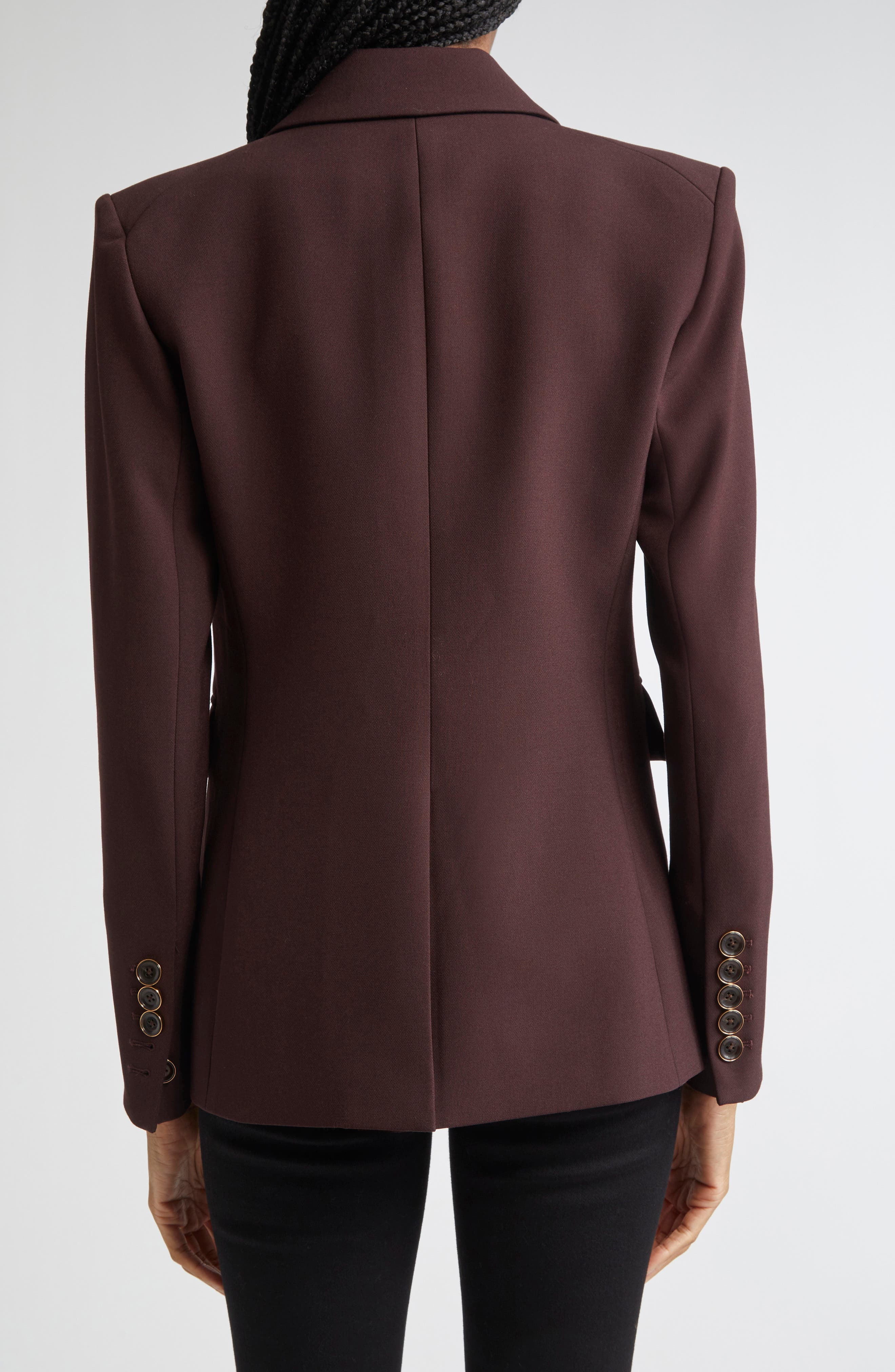 Veronica Beard Miller Dickey Jacket in Dark Currant at Nordstrom - 4