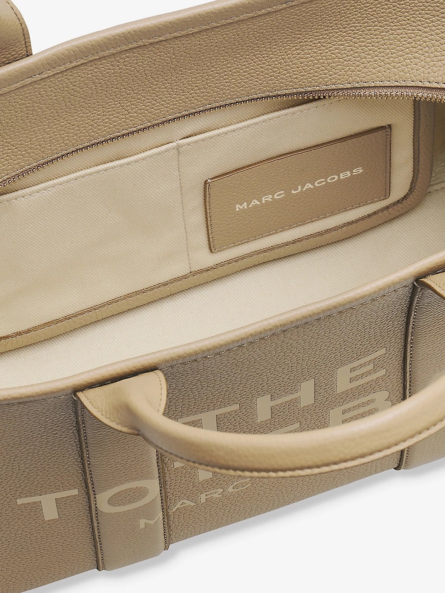 The Tote medium leather tote bag - 5