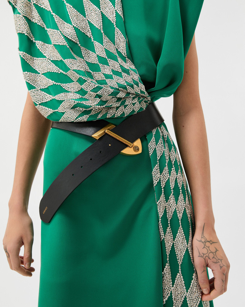 VERSACE Leather Belt 5 cm outlook