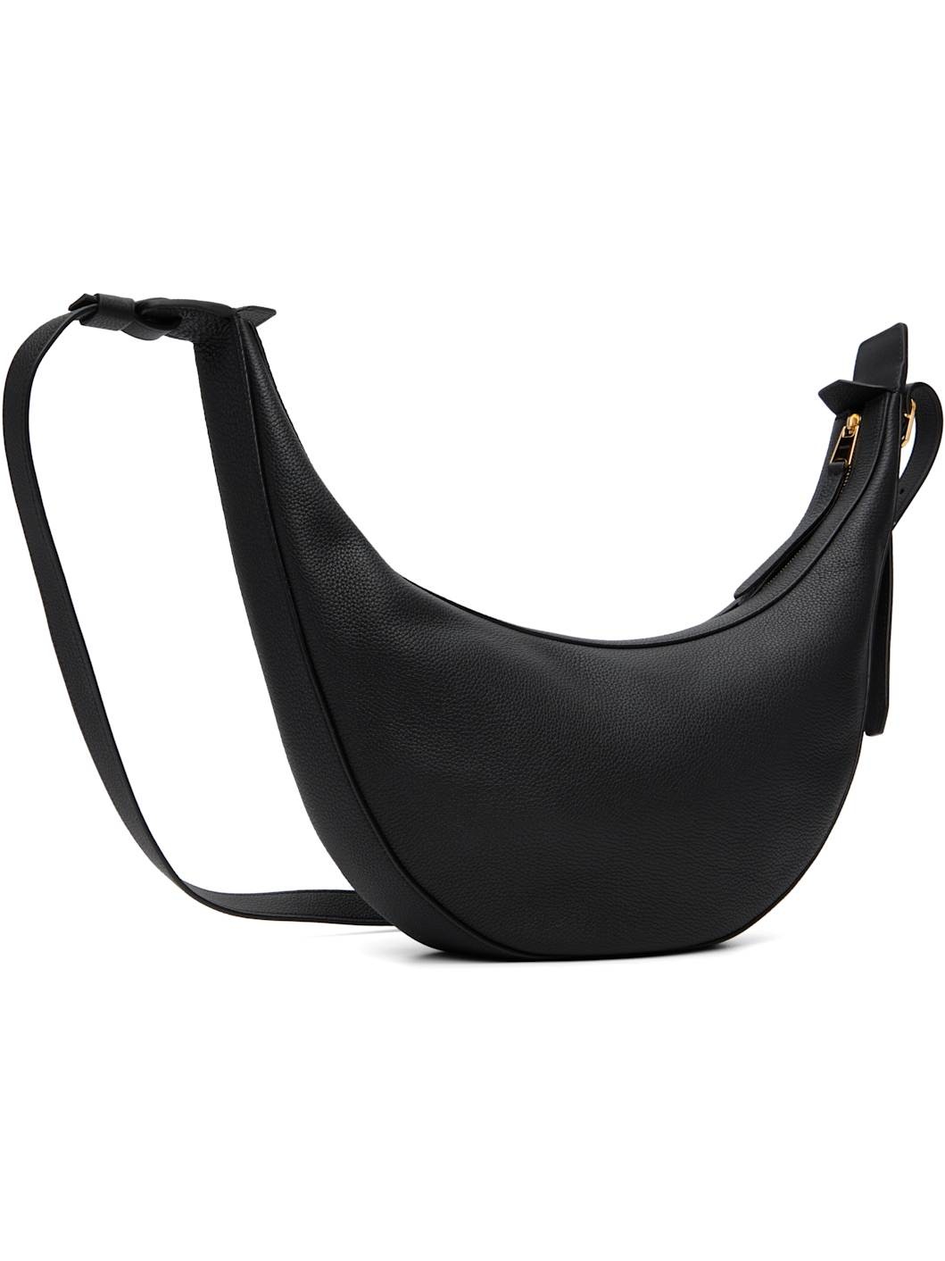 Black Small Augustina Crossbody Bag - 3