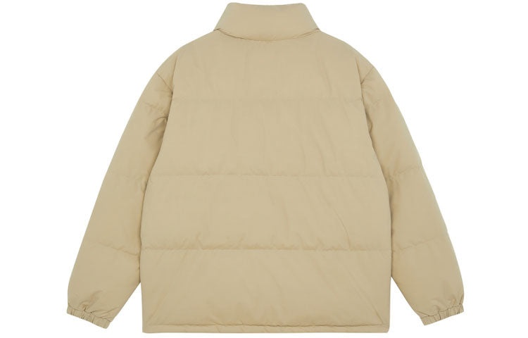 New Balance Warm and Windproof Sports Down Jacket 'Beige Grey' AMJ14306-BEI - 2
