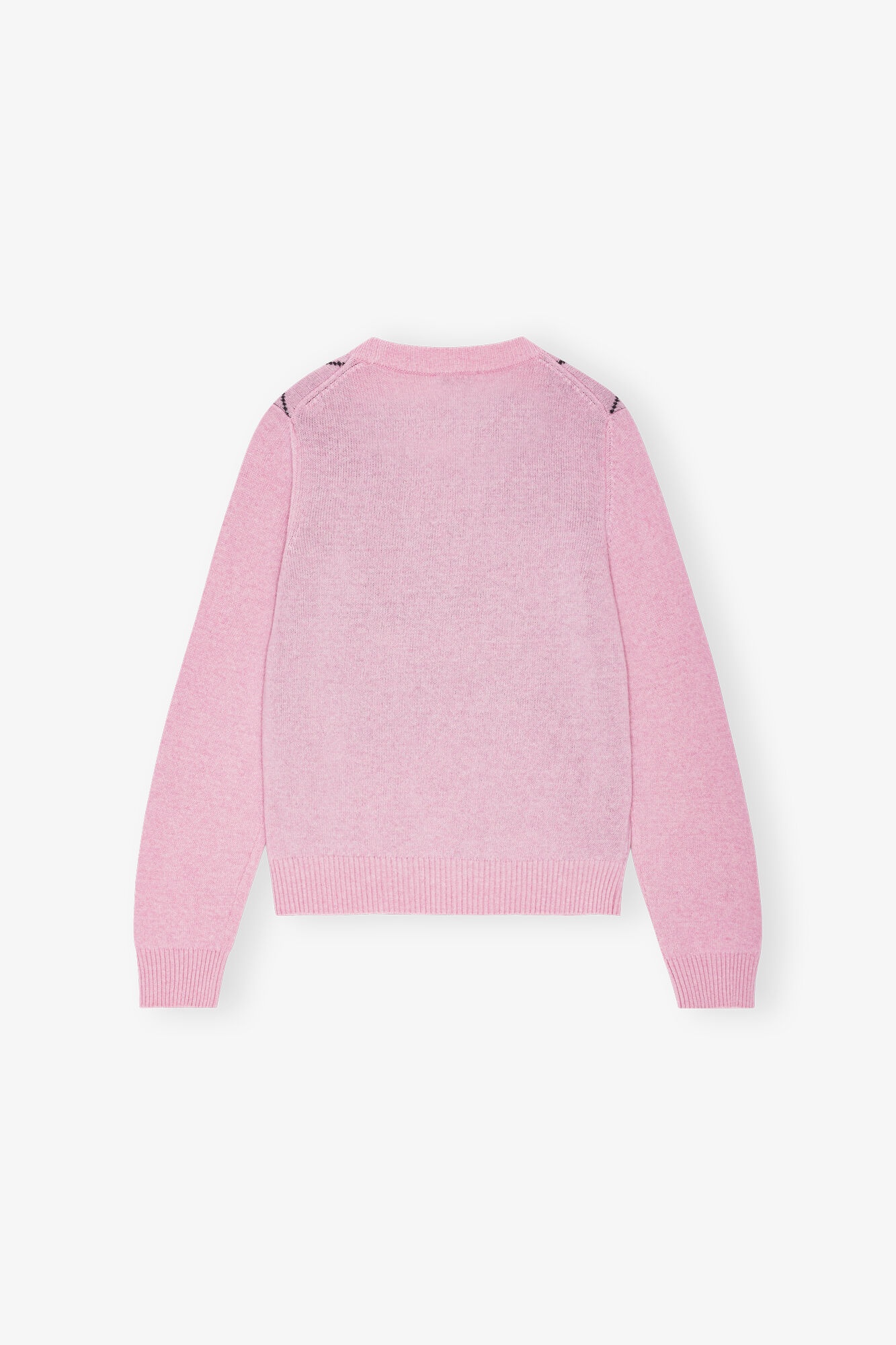 PINK GRAPHIC BOW SWEATER - 6