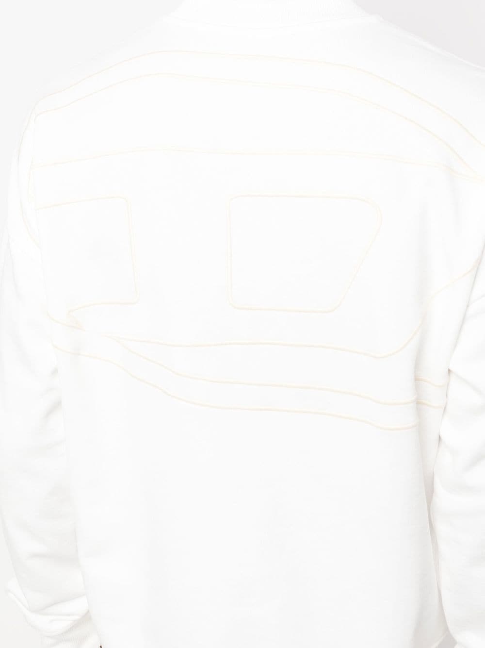 cotton crew neck sweatshirt - 5