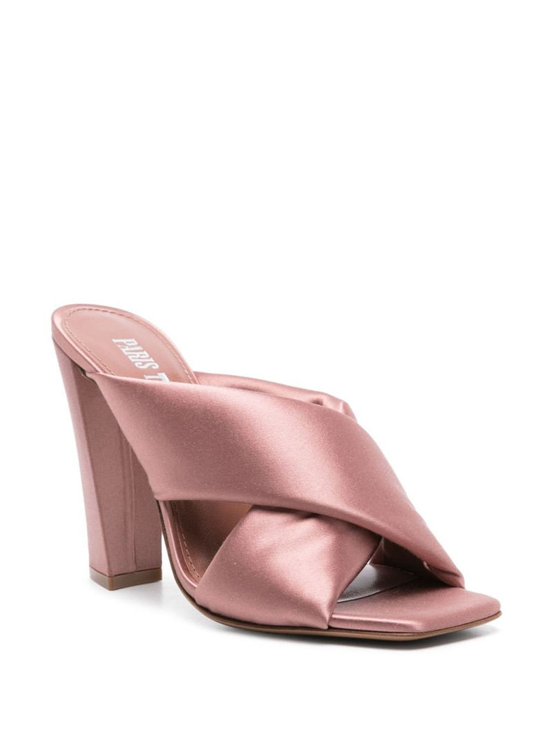 PARIS TEXAS Dafne 110mm satin sandals outlook