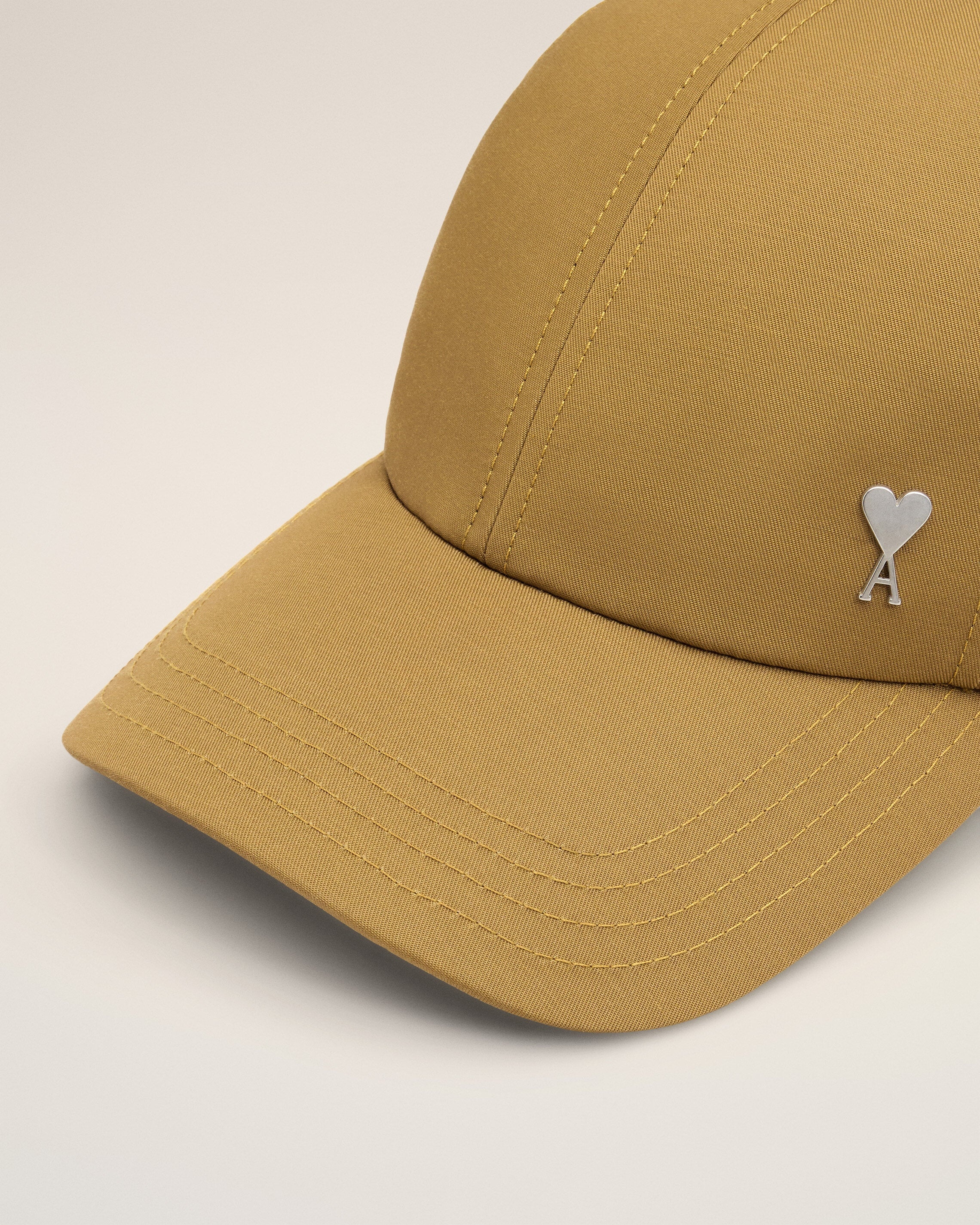 MUSTARD TWILL AMI DE COEUR STUD CAP - 3