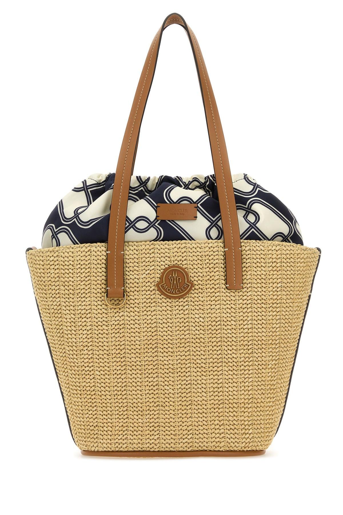 Raffia small Hubba shopping bag - 1
