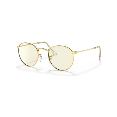 Ray-Ban RB3447 Round Blue-Light Clear Evolve outlook