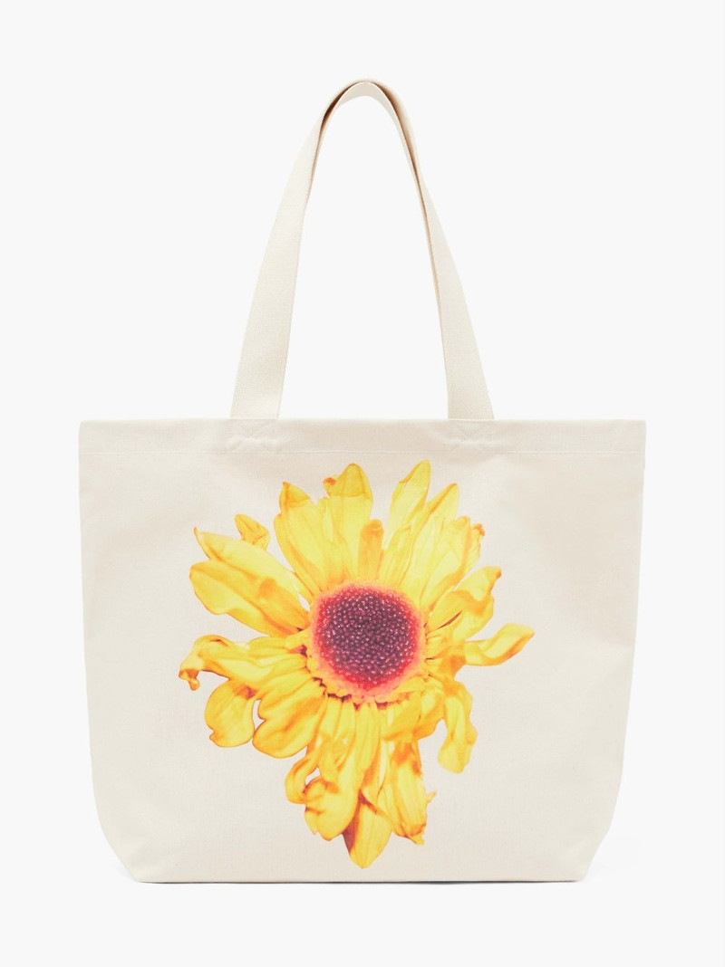 CANVAS TOTE - SUNFLOWER PRINT 1